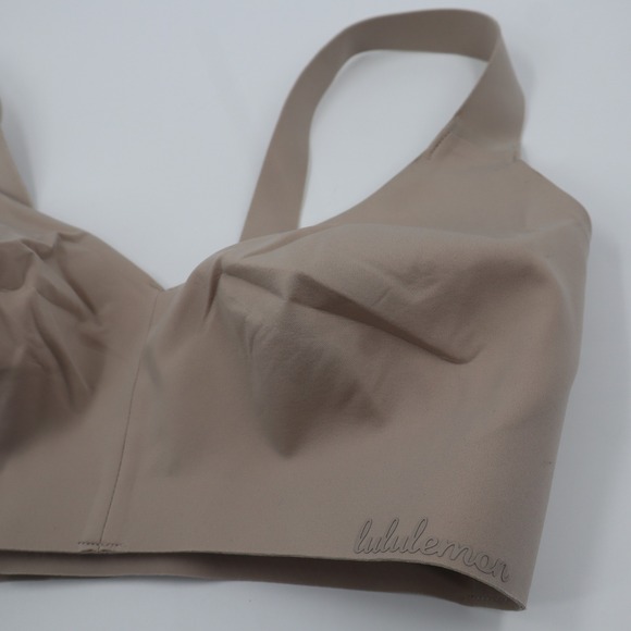 Lululemon Like a Cloud Bra Womens 34DD Tan Molded Foam Light Support Bralette - Picture 2 of 8